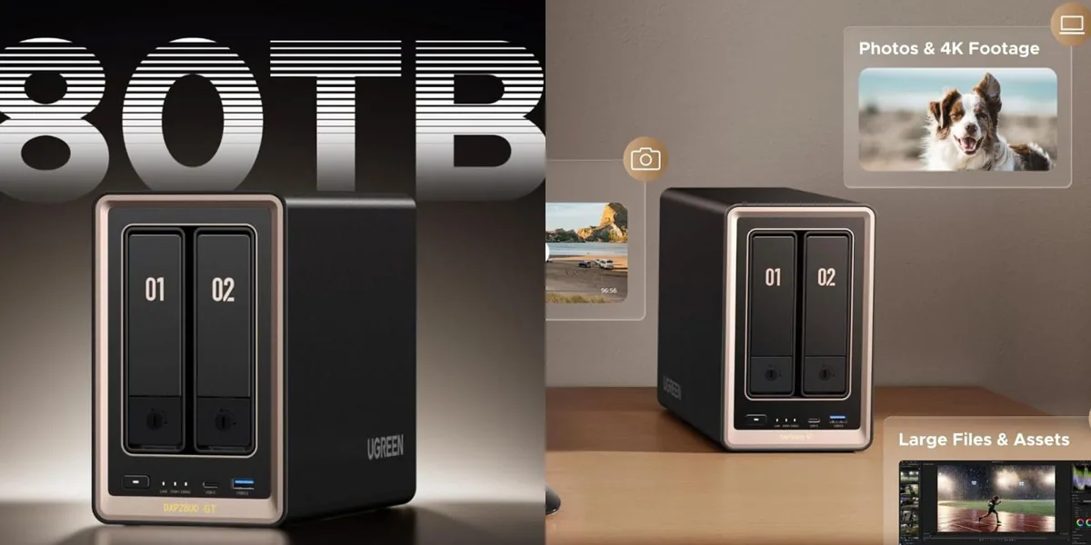 UGREEN NAS device drops to $400 during Prime Day