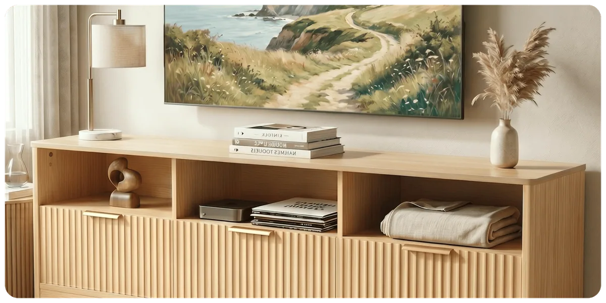 65-inch TV stand drops to $133 for Frame-style TVs