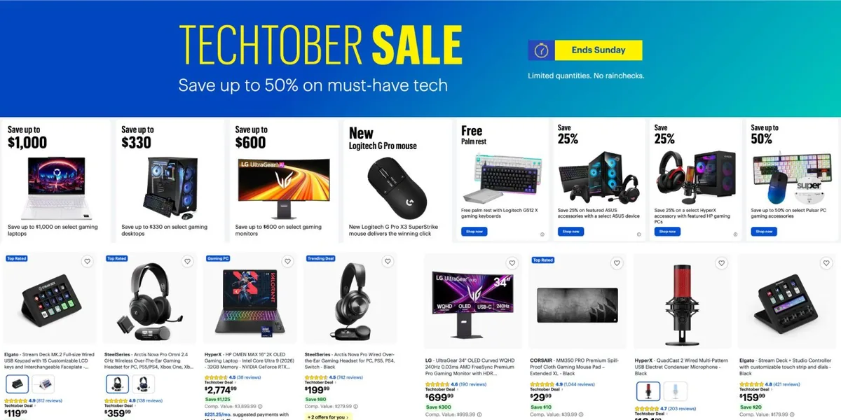 Best Buy slashes gaming accessories prices during Techtober Sale