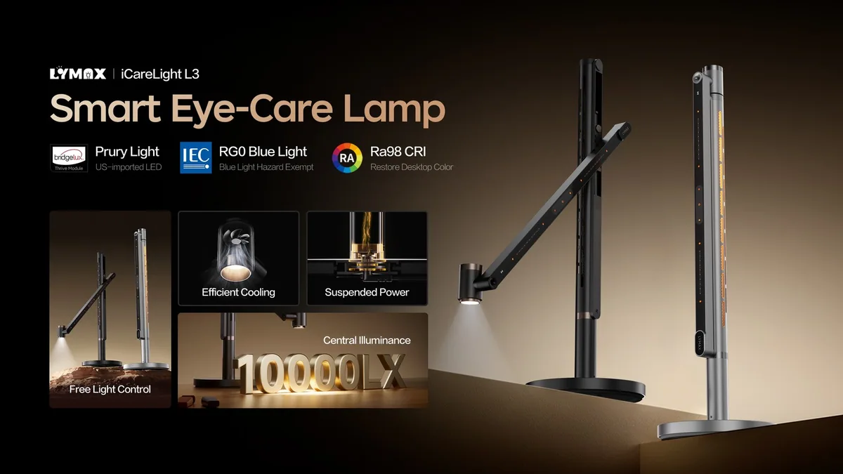 Sponsored: L3 Pro: The Five-Axis Full-Spectrum Desk Lamp