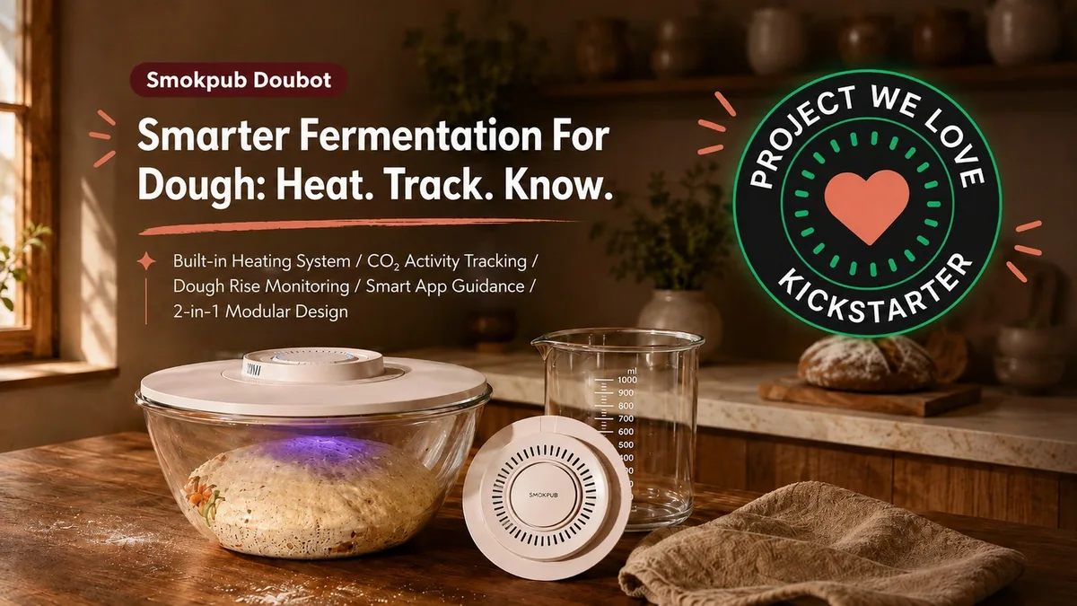 Sponsored: Smokpub Doubot — Smart Dough Fermentation: Heat.Track.Know.