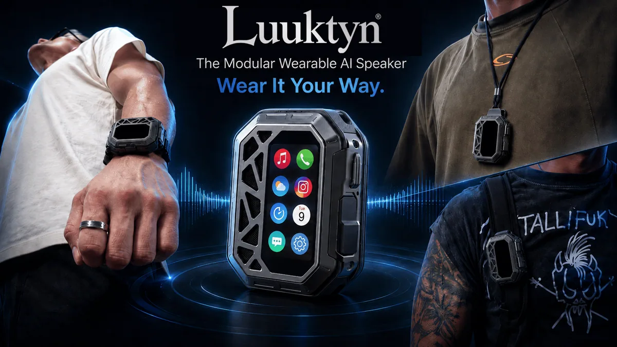 Sponsored: The World's First Modular AI Wearable Speaker