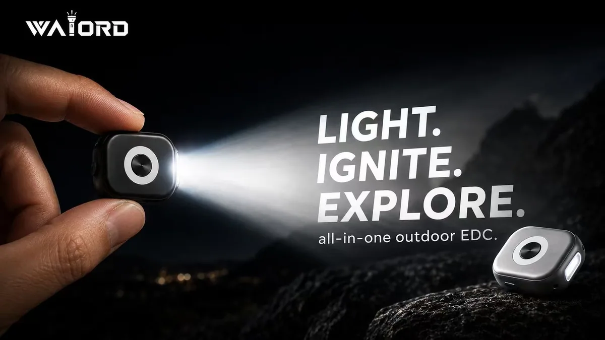 Sponsored: WAIORD K7: The Watch-Sized Outdoor EDC Multi-Tool