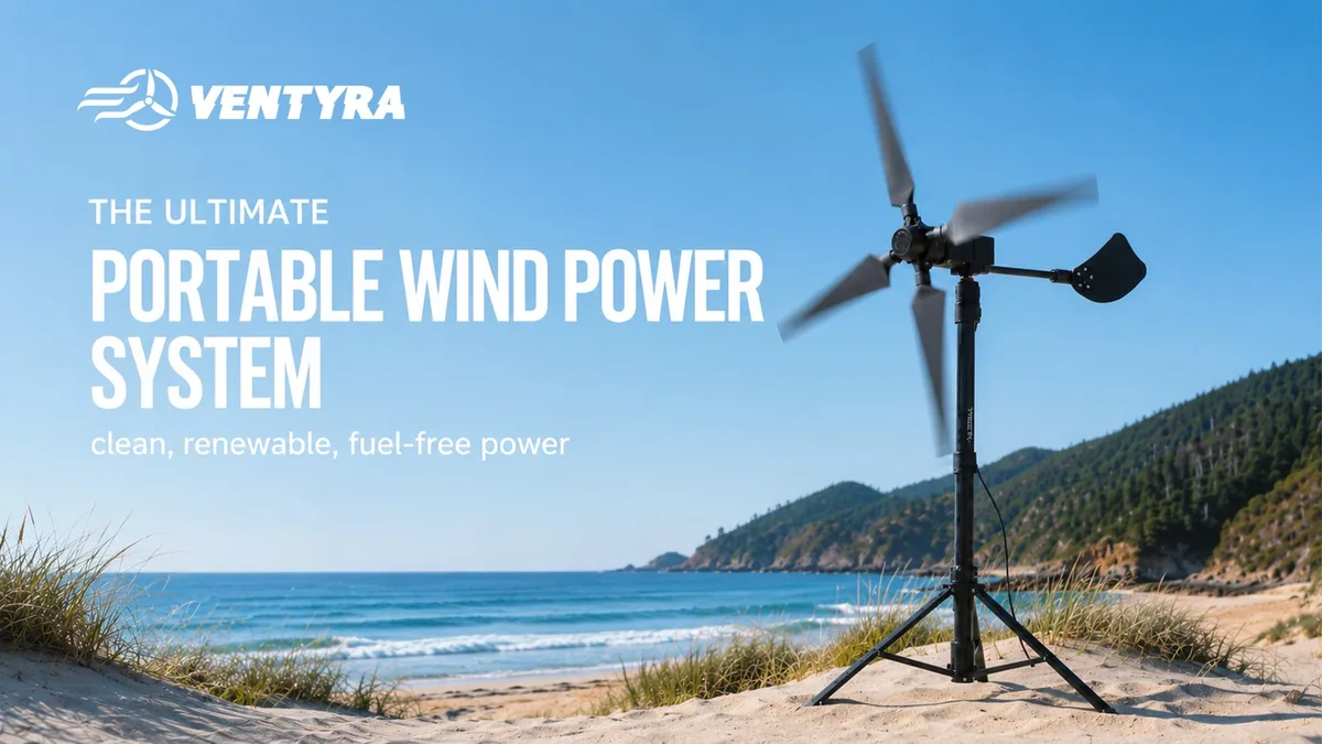 Sponsored: VENTYRA R1 — Portable Wind Power System for Off-Grid Freedom