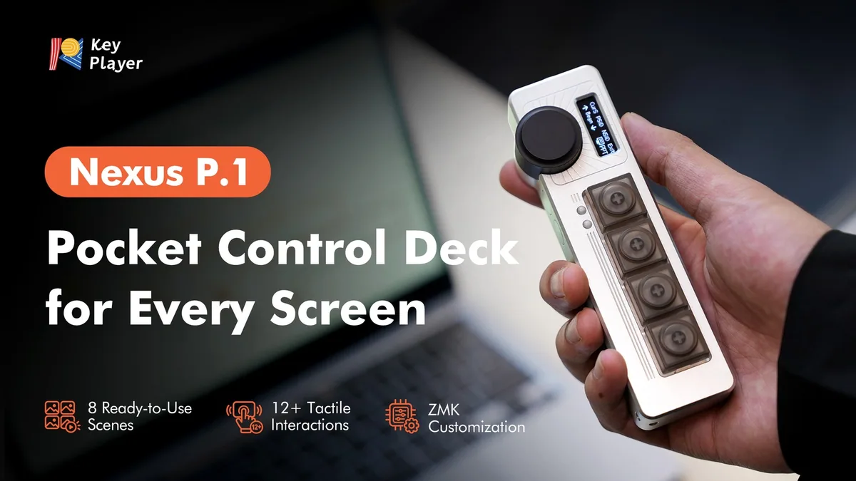 Sponsored: Nexus P.1: Your Pocket-Sized Control Deck
