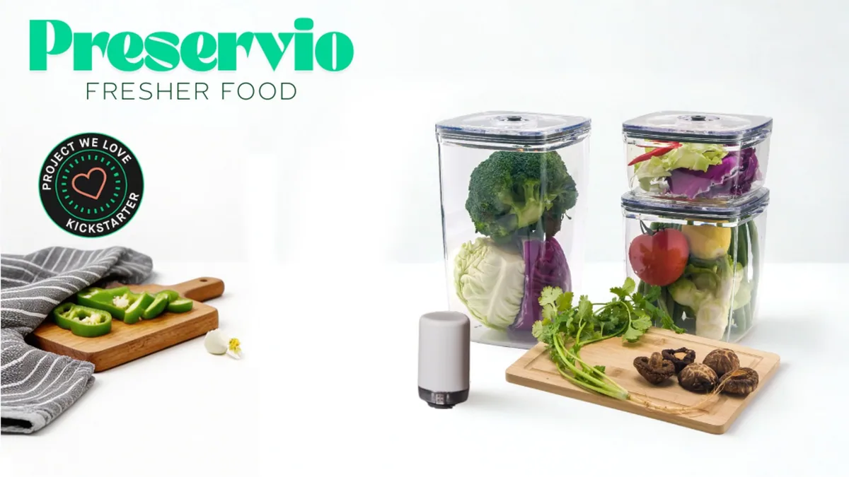 Sponsored: Preservio: 5X Longer Food Preservation Made Easy (Late Pledges)