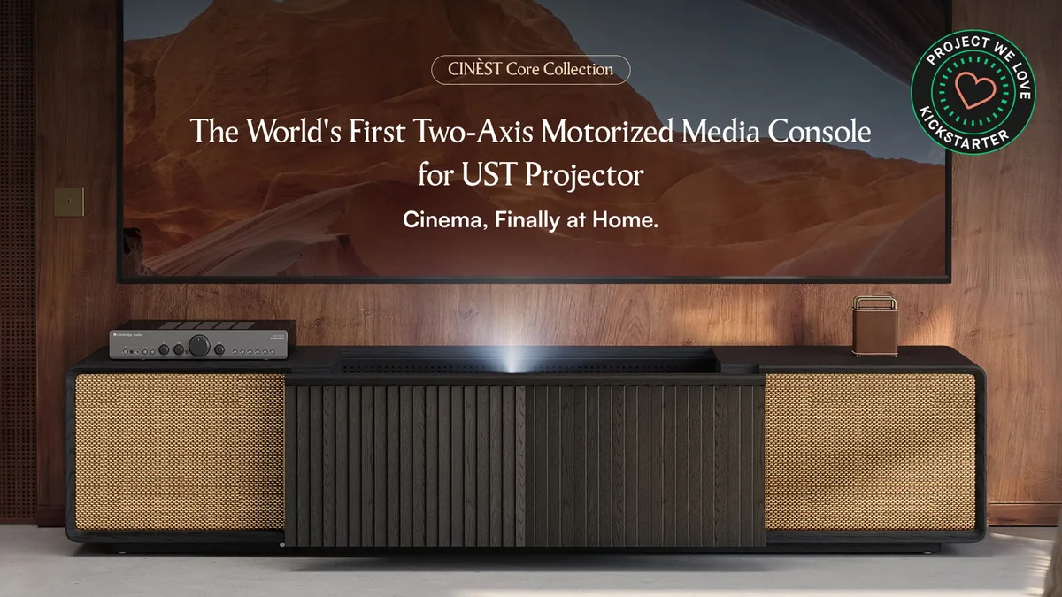 Sponsored: CINEST CORE: Two-Axis Motorized Console for UST Projector