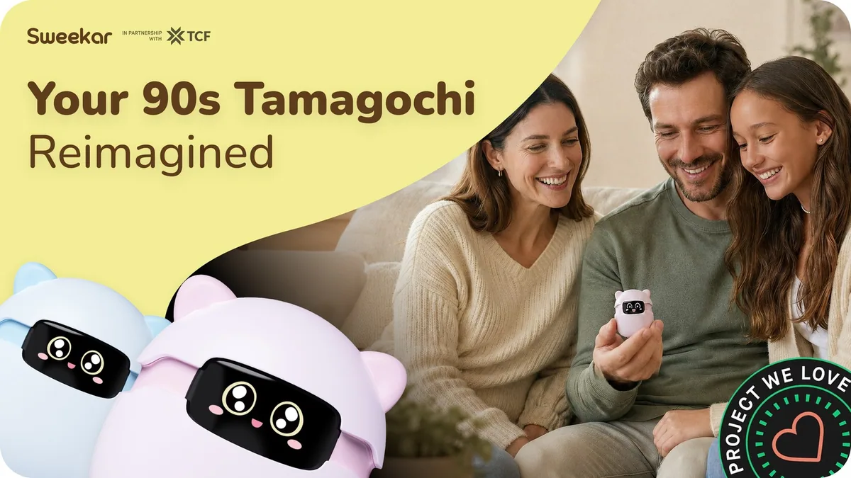 Sponsored: Sweekar: The AI Pocket Pet That Physically Grows With You