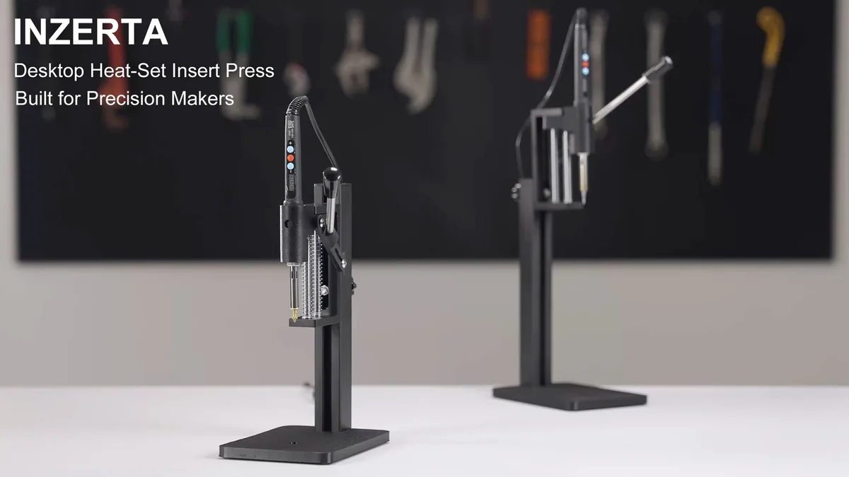 Sponsored: INZERTA PressOne — Precision Heat-Set Inserts, Every Time