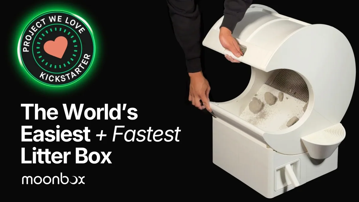 Sponsored: MoonBox: Clean Your Litter Box in 5 Seconds — No Electricity
