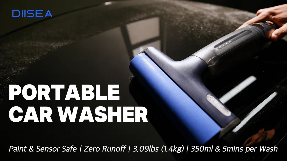 Sponsored: DIISEA C7 | Cordless Paint & Sensor Safe Car Washer