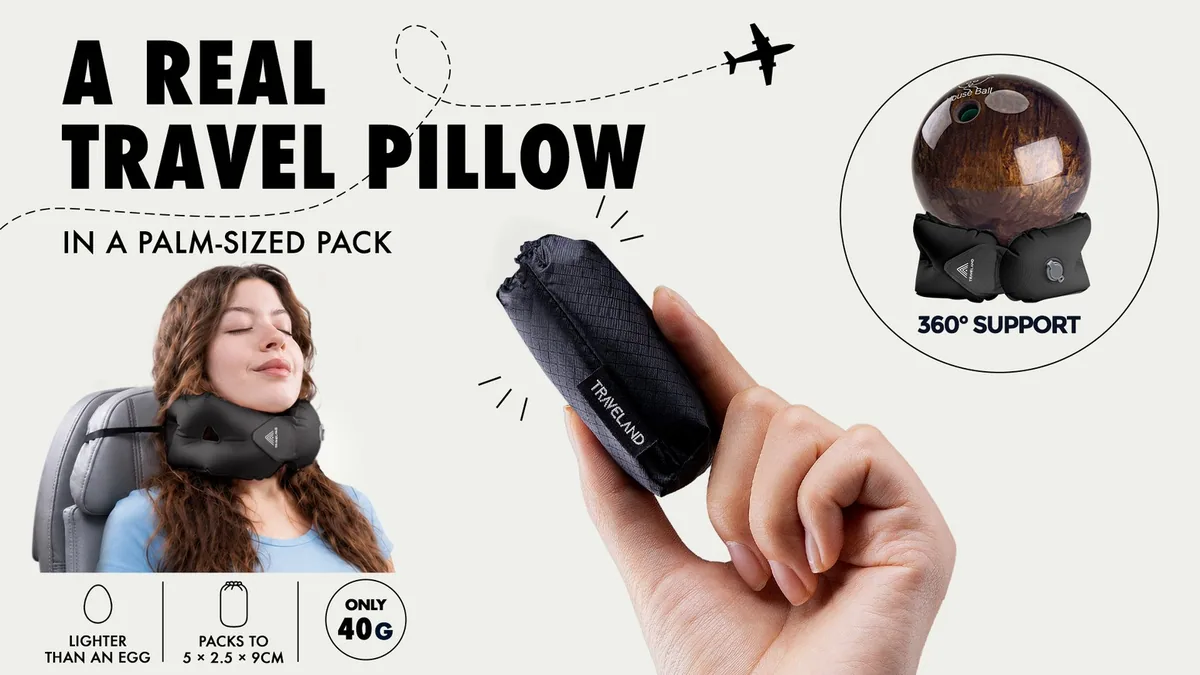 Sponsored: A-Nap Air: The Last Travel Pillow You’ll Actually Carry